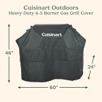 Cuisinart Heavy-Duty Gas Grill Cover for 4-5 Burners