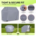 55-Inch Waterproof BBQ Grill Cover - NEXCOVER