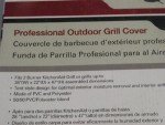 KitchenAid Small Gray BBQ Grill Cover