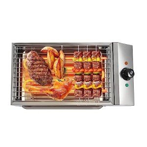 1800W Smokeless Indoor Outdoor Electric BBQ Grill