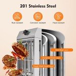 1800W Smokeless Indoor Outdoor Electric BBQ Grill