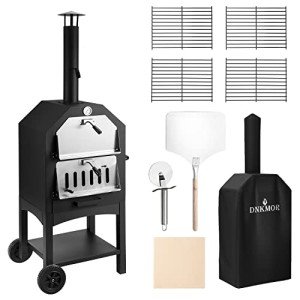 Wood-Fired Outdoor Pizza Oven with Accessories