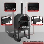 Wood-Fired Outdoor Pizza Oven with Accessories