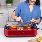 Techwood 1500W Smokeless Indoor Electric Grill