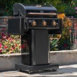 Kenmore 3-Burner Gas Grill with Side Tables