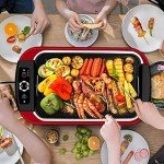 Techwood 1500W Smokeless Indoor Electric Grill