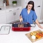 Techwood 1500W Smokeless Indoor Electric Grill