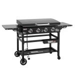 Royal Gourmet 4-Burner Propane Gas Griddle