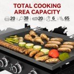 Royal Gourmet 4-Burner Propane Gas Griddle