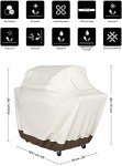 Durable Waterproof 65-Inch BBQ Grill Cover