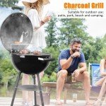 CUKOR 2-in-1 Electric and Charcoal BBQ Grill