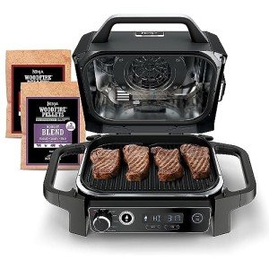 Ninja OG701 7-in-1 Woodfire Grill & Smoker