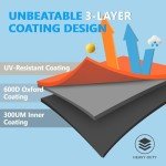 Extra Large Waterproof BBQ Grill Cover - 82 Inch