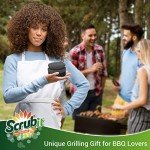 SCRUBIT Bristle-Free BBQ Grill Cleaning Brush Set