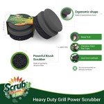 SCRUBIT Bristle-Free BBQ Grill Cleaning Brush Set