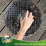 SCRUBIT Bristle-Free BBQ Grill Cleaning Brush Set