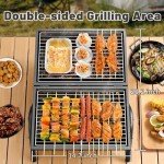Portable Charcoal BBQ Grill for Outdoor Adventures