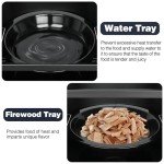 Vertical Propane Smoker with 3 Removable Shelves