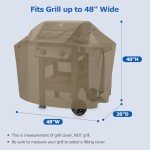 SunPatio 48-Inch Heavy Duty BBQ Grill Cover