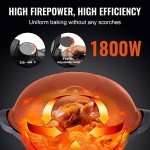 VEVOR 1800W Electric Grill for Indoor/Outdoor Use
