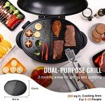 VEVOR 1800W Electric Grill for Indoor/Outdoor Use