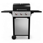 GasOne 3-Burner Stainless Steel Outdoor BBQ Grill