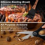 29-Piece Stainless Steel BBQ Tool Set