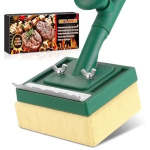 22" Bristle-Free Grill Brush with Scraper