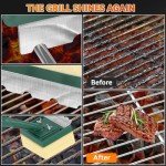 22" Bristle-Free Grill Brush with Scraper