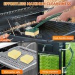 22" Bristle-Free Grill Brush with Scraper