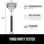 GORILLA GRIP Heavy Duty Grill Brush and Scraper