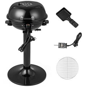 COSTWAY Portable Electric BBQ Grill for Outdoor Use