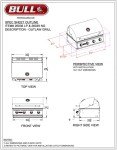 Bull Outlaw 30-Inch Natural Gas Grill