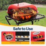 VIVOHOME 18" Portable Charcoal Grill for Outdoor Fun