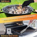 Yoehka 34-Piece BBQ Grilling Tool Set