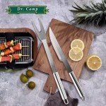 Dr. Camp 9-Piece Stainless Steel BBQ Tool Set