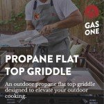 Gas One 4-Burner Flat Top Grill - Propane BBQ