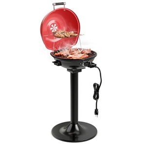 Giantex 1600W Electric BBQ Grill - Portable & Versatile