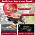 Giantex 1600W Electric BBQ Grill - Portable & Versatile