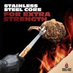 BBQ Grilling Tools Set with Stainless Steel Handles