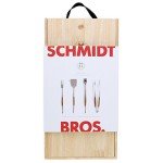 BBQ Bonded Teak 4-Piece Grilling Tool Set