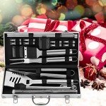 23pc BBQ Grill Accessories Set with Thermometer