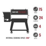 recteq Deck Boss 590 Wi-Fi Pellet Smoker Grill