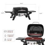 Royal Gourmet 2-Burner Portable Propane Gas Grill