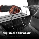 Char-Griller Pro Deluxe Charcoal Barrel Grill