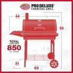 Char-Griller Pro Deluxe Charcoal Barrel Grill
