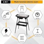 YANDEA Smokeless Electric Indoor/Outdoor BBQ Grill