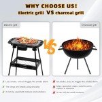 YANDEA Smokeless Electric Indoor/Outdoor BBQ Grill