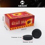 MEKER Quick Light Charcoal Briquettes - 100 Pieces
