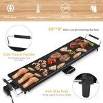 AEWHALE 35" Electric Nonstick Griddle Grill